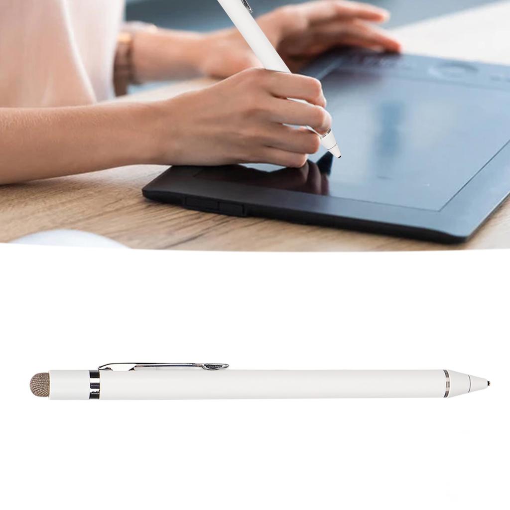 Active Pen 5V 0.2A Slim Stylish Aluminium Alloy Portable Capacitive Pen with Fine Tip for Mobile Phone Tablet