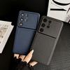 Новый однотонный чехол для мобильного телефона Samsung S26Ultra подходит для S25plus с кожаным узором, S24, полноразмерный противоударный чехол.