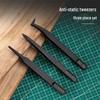 Deli Anti-static Tweezers Set, 3-Piece