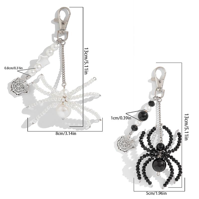 1 шт. паутина темный ветер большой паук паук брелок жемчужный брелок