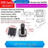 4-Pin Vertical Micro Touch Button Switch for Induction Cooker, 6x6x5mm SMD