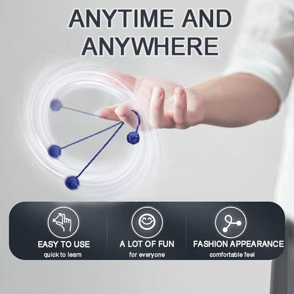 Skills Training Worry Fidget Beads Flexibility Exercise Finger Sensory Toy  Kids Toys