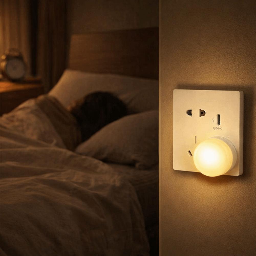 Mini Size Mini LED Night Light Warm White USB Plug Lamp Mini USB Night Light Night Use