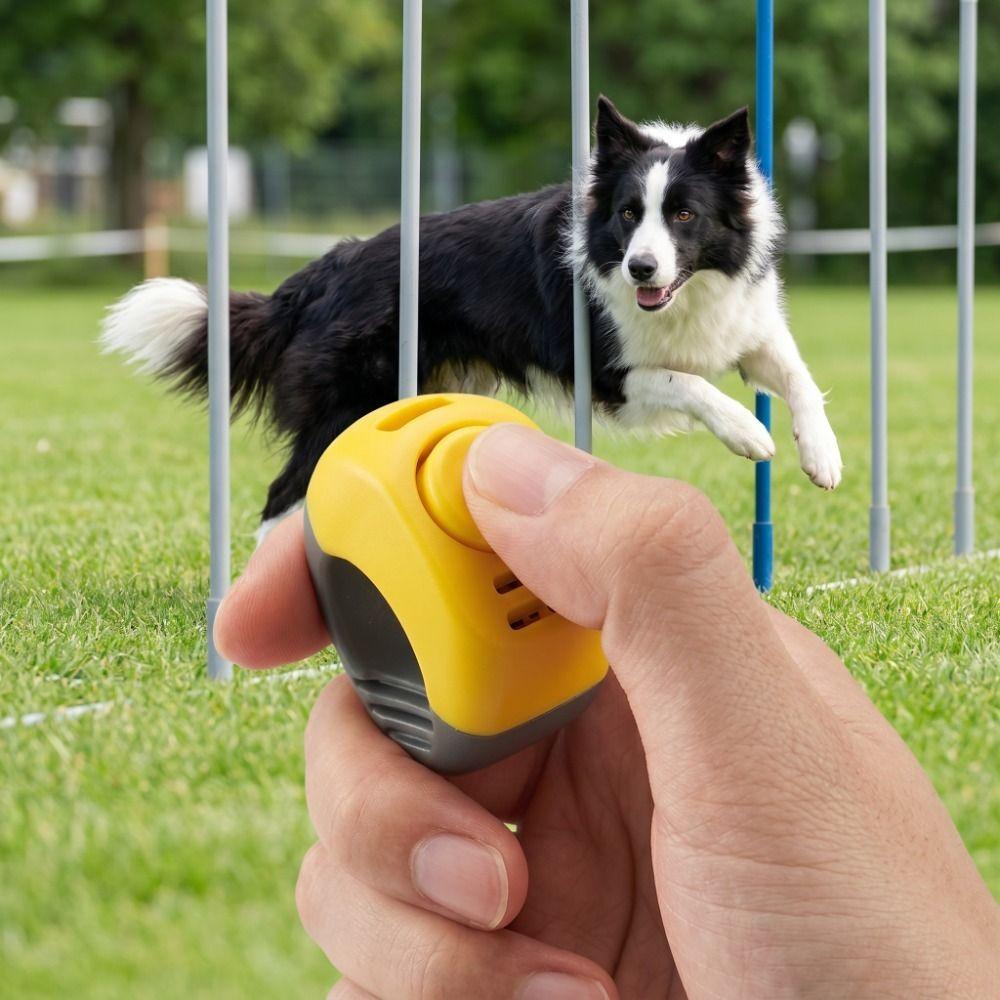 Professional Mini Finger Clickers Rattle Sound Dog Training Clickers Animal Training