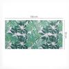 Tropical Leaves Desk Pad for Graphic Designers and Designers 100x50 cm