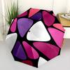 1pc Abstract Pattern Automatic Open/Close Umbrella, Formal Events - Ideal Gift for Family or Friends, Outdoor Accessory yy251211188