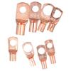 60pcs Connectors Ends Copper Wire Lugs Wire Lugs Ring Terminal Connectors  Golf Carts
