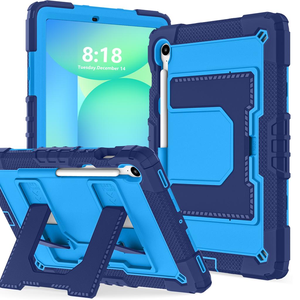Защитный чехол для планшета C5 Подходит для Samsung Galaxy Tab S9 FE/S10 FE/S10 Lite 10,9” с подставкой 10 цветов в наличии