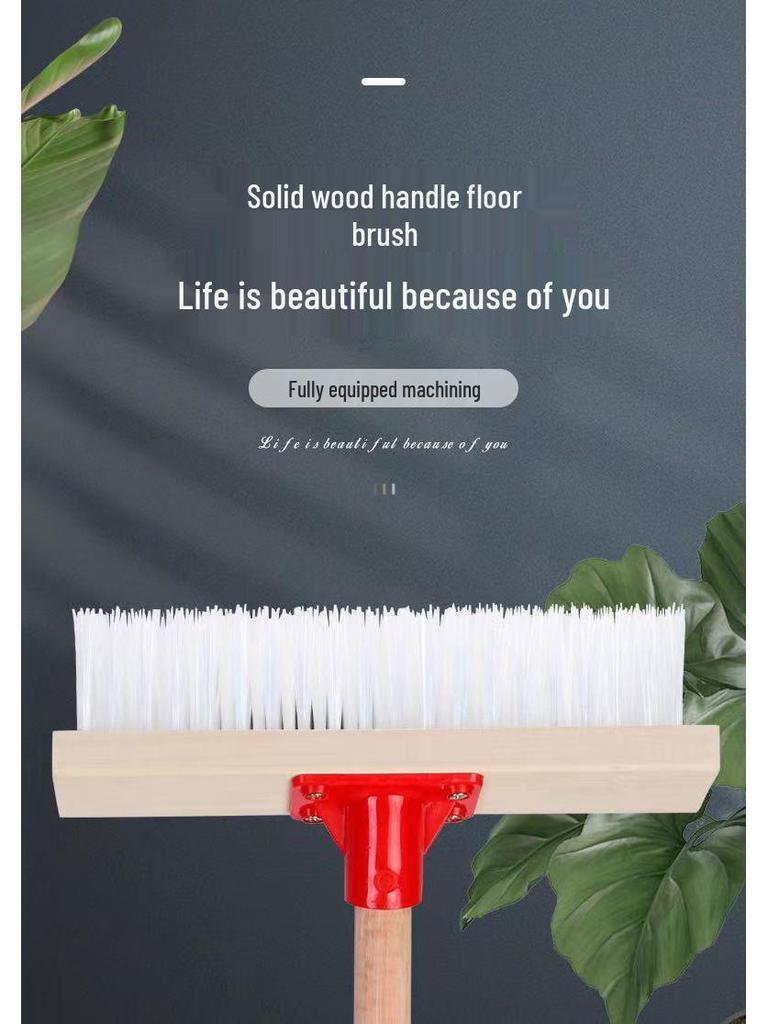Металлическая щетка для мытья пола с жесткой щетиной и длинной ручкой для удаления кухонных, ванных, плиточных загрязнений, мха, ржавчины и масляных пятен