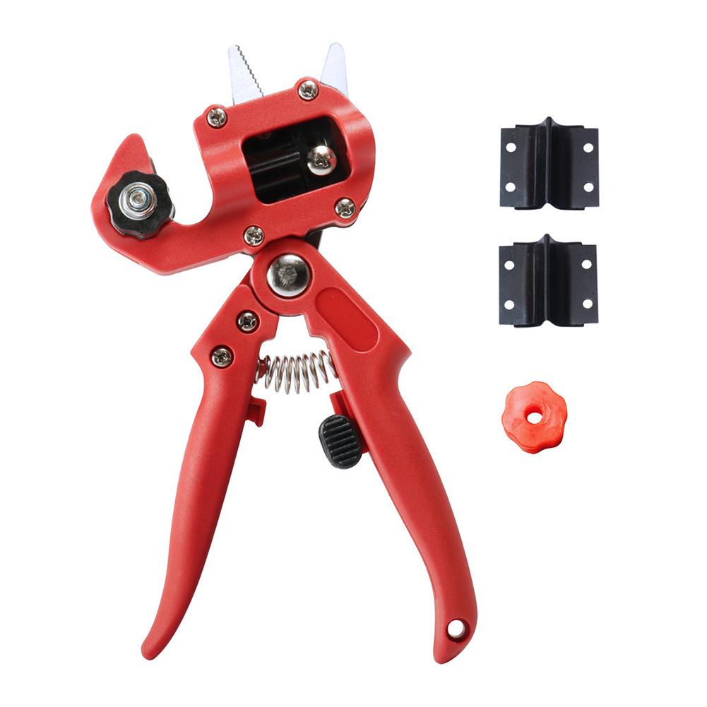 Профессиональный набор прививочных плоскогубцев Сельскохозяйственные секаторы для обрезки Прививочный нож Секаторы для вакцинации фруктовых деревьев Садовая обрезка