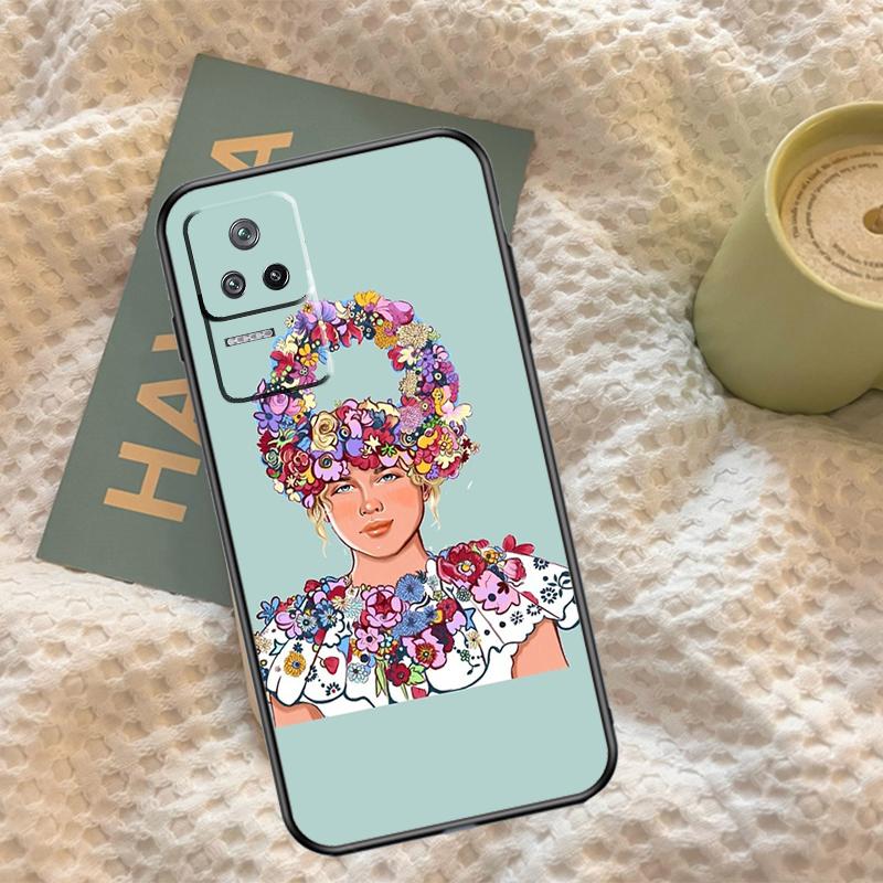 Midsommar May Queen Case For Xiaomi 14T 13T Pro 11T 12T 13 14 15 Ultra POCO X7 Pro X3 X5 X6 F5 F6 M6 Pro Cover