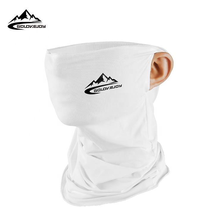 GOLOVEJOY XTJ11 Custom Multifunctional Riding Unisex Ice Silk Neck Scarf Balaclava Gaiter Windproof Cycliny Bandana Face Mask