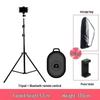 2.1m Photography & Video Tripod with Light Stand for Desktop or Floor Use
