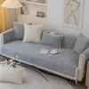 Universal Sofa Cushion Chenille Sofa Cover Cloth Pillow Case Four Seasons Solid Color Lace Sofa Cushion Modern Simple Cushion