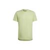 Футболка мужская с коротким рукавом и круглым вырезом, с логотипом, кислотно-зеленого цвета HC9829
