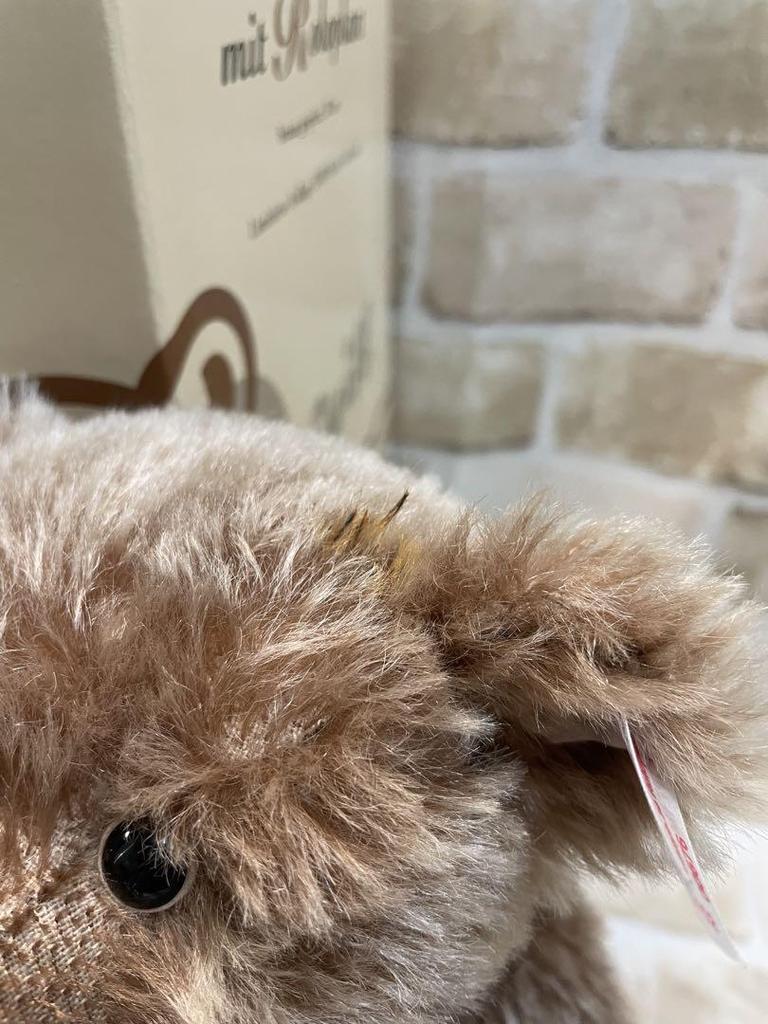 [Б/У] Плюшевый мишка Steiff с Roroplan Ограниченный выпуск 2000 штук по всему миру