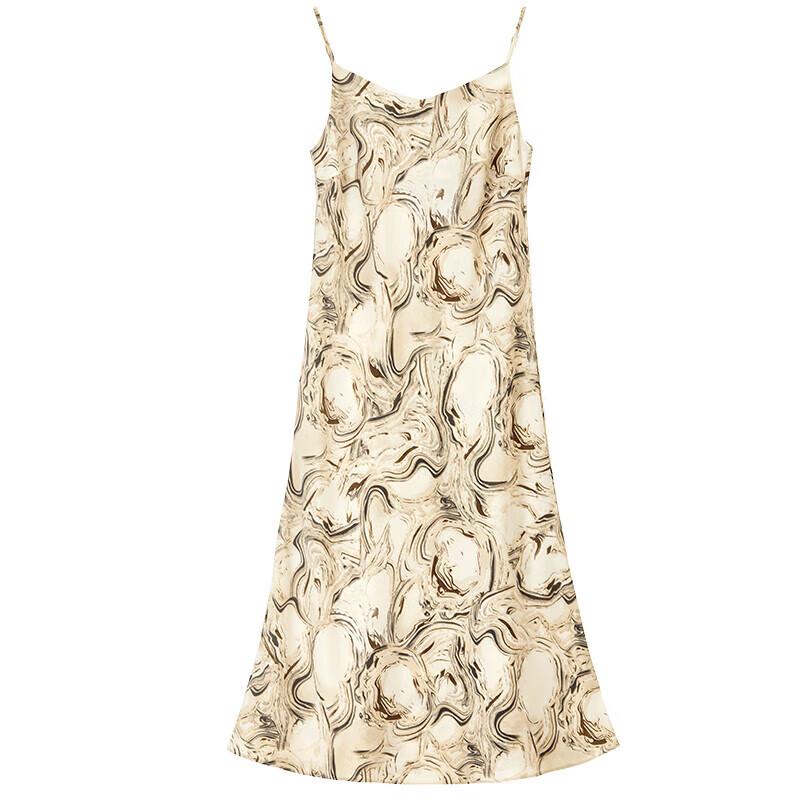 French Style Floral Suspender Dress