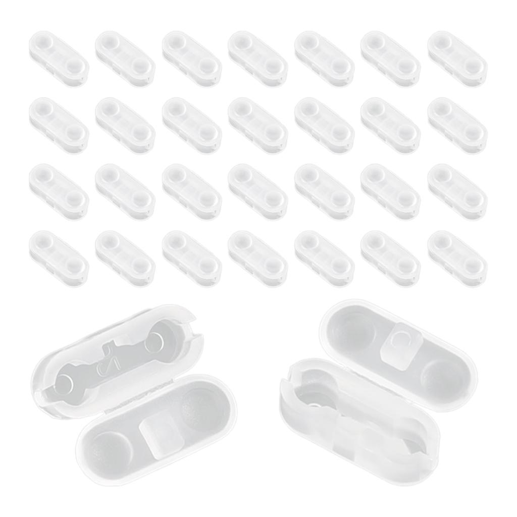 30/300 шт. Прозрачные стопоры для шариковой цепочки для вертикальных жалюзи, регулируемые зажимы для цепочки шторы, запасные части