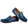 Plus Size Split Leather Shoes Men Loafers Comfortable Casual Shoes Men Flats Moccasins Men Footwear