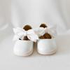Baby Jam Girls' Cutie Ribbon Squeak Flat White-Y857