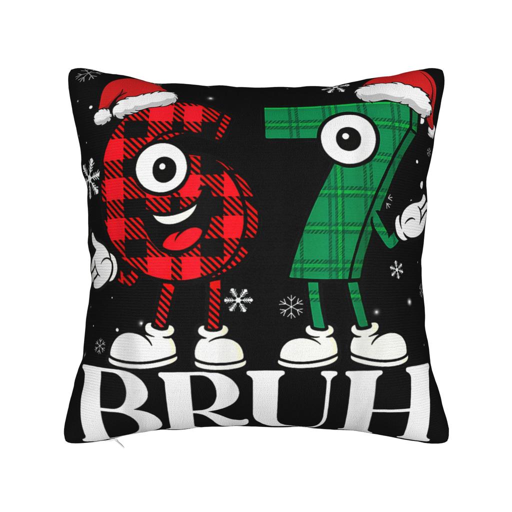 67 Шесть Семь 6-7 Забавная Итальянская Мем-Подушка для Мозга Наволочка Мягкая Наволочка Милая Забавная Наволочка для Дивана Спальни Домашний Декор