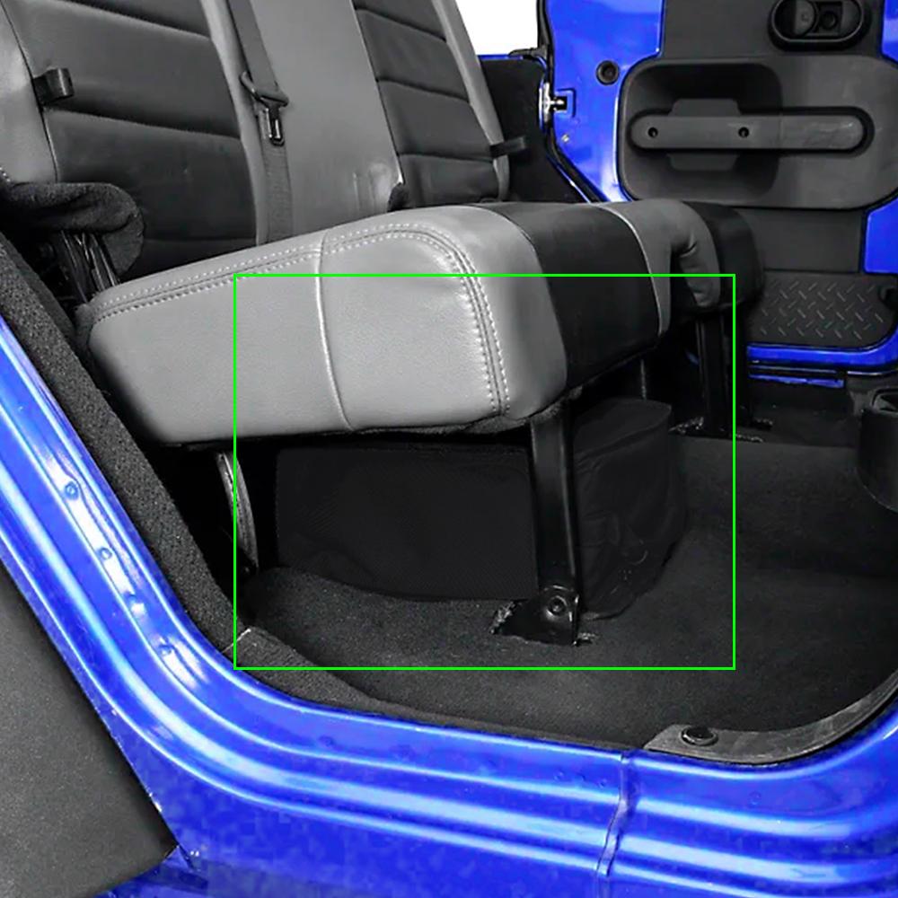 Органайзер для Jeep Wrangler JK JL JLU Sports Rubicon Gladiator JT 2007+, сумки для хранения на заднем сиденье, под сиденьем автомобиля
