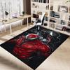 Venom Carnage Battle Carpet For Playroom Bedroom Living Room Sofa Home Decorkids Game Area Rug Nonslip Floor Mat