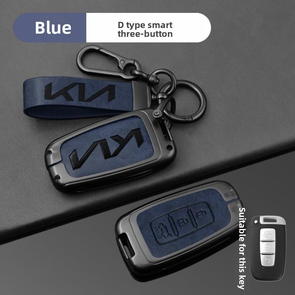 Durable for Kia Key Cover for KX3 KX5 K2 K4 Forte KXCross Sportage Seltos Rio Car Keys Protection