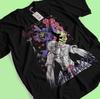 Neon Genesis Evangelion T-shirt Eva Unit 01 Japanese Black Anime Shirt All Size