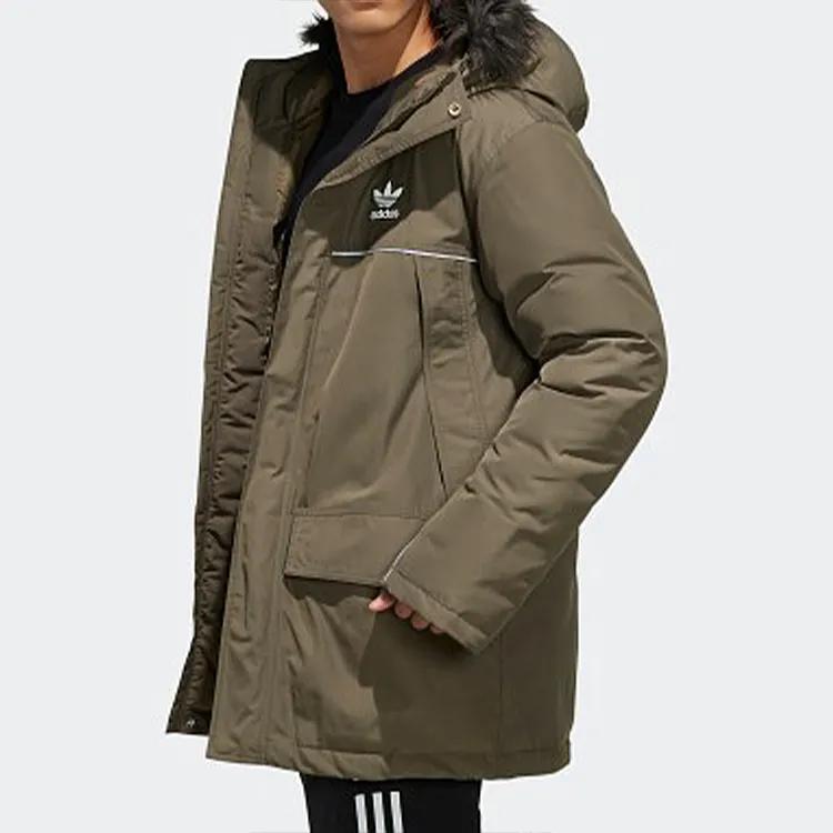 adidas Originals Пуховики Мужские С капюшоном Утепленные Другие (унисекс) Пуховики FL1418