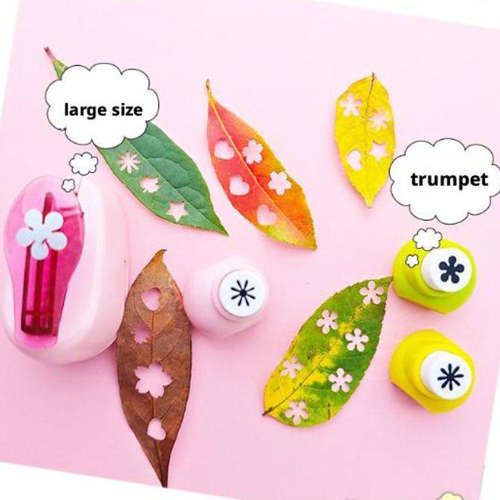 8 шт. Коробка Креативный набор дыроколов Детский DIY Скрапбукинг Бумажный дырокол Случайный узор Цвет Для поздравительной открытки Инструменты для рукоделия