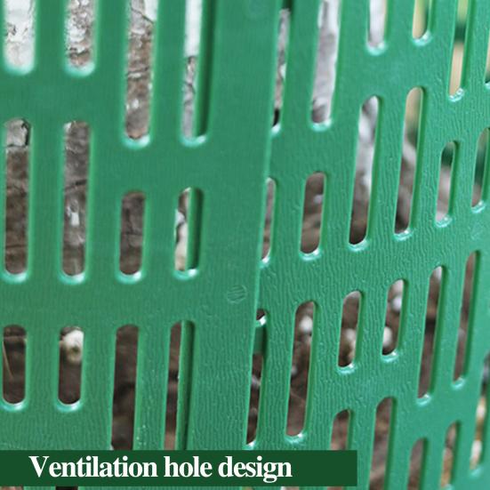 6 Pcs Tree Trunk Guards Reusable Trunk Protector Easy Assembly Tree Bark Guard Wrap for Protecting Trees from Animals Lawn Mowers