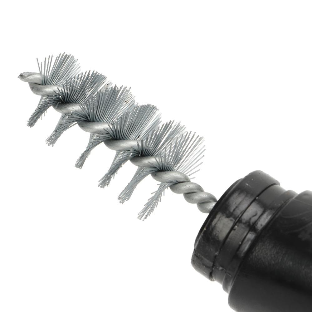2PCS ABS Handle Battery Terminal Cleaner Aluminum Alloy Rust Removal Tool Maintenance Technician