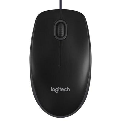 Logitech Проводная мышь B100 для предприятий