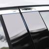 10pcs/set Car Window Door B C Column Pillar Posts Cover Trim Black For Ford Fiesta 2008-2015 2016 2017 2018 2019 Decoration Stickers