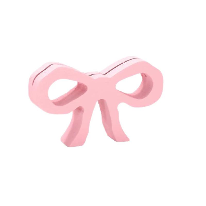 WTEMPO Wedding Valentine's Day Sweet Bow Shaped Design Place Card Holders Bowknot Table Seat Number Holders Cute Name Card Display Stands