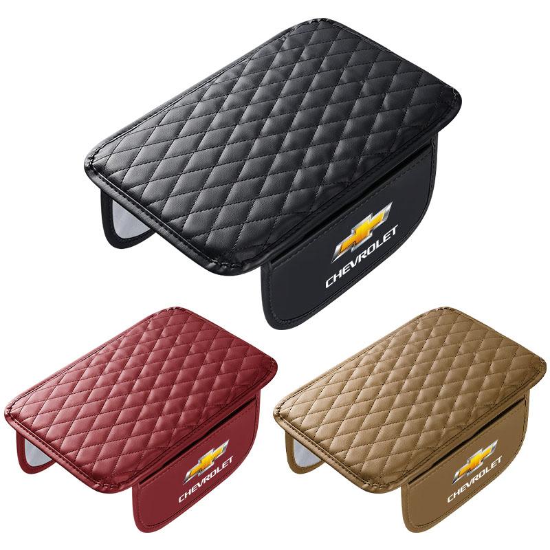 AABHM1 Car Center Console Cover with 2 Storage Bags Armrest Storage Box for Chevrolet Cruze Malibu Sail Spark Captiva Equinox Tracker