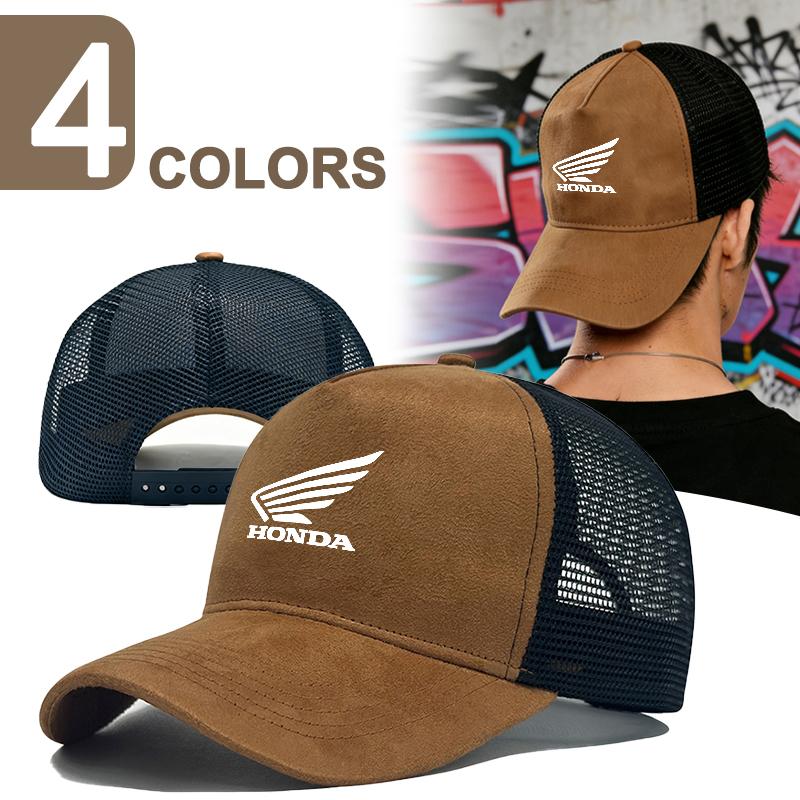 drwzm3 New Car Sport Hats Casual Baseball Cap Women Men Sunscreen Cap For HONDA Hornet NT1100 CBR650R CBR400R CB500 Shadow PCX VFR750