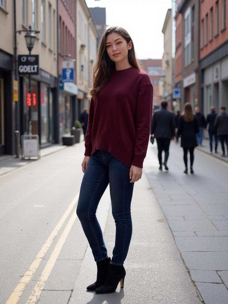 Осенний комплект свитера крупной вязки для женщин, свободный повседневный пуловер оверсайз, базовый слой, верхняя одежда