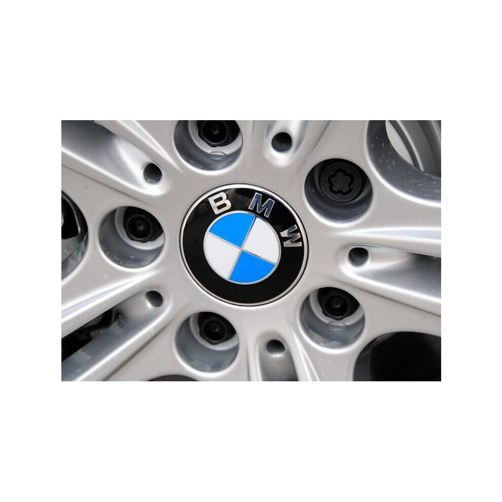 4X-68мм Колпачки ступицы колеса BMW с эмблемой Подходят для большинства моделей 1 3 5 7 Серии X1 X3 X4 X5 X6