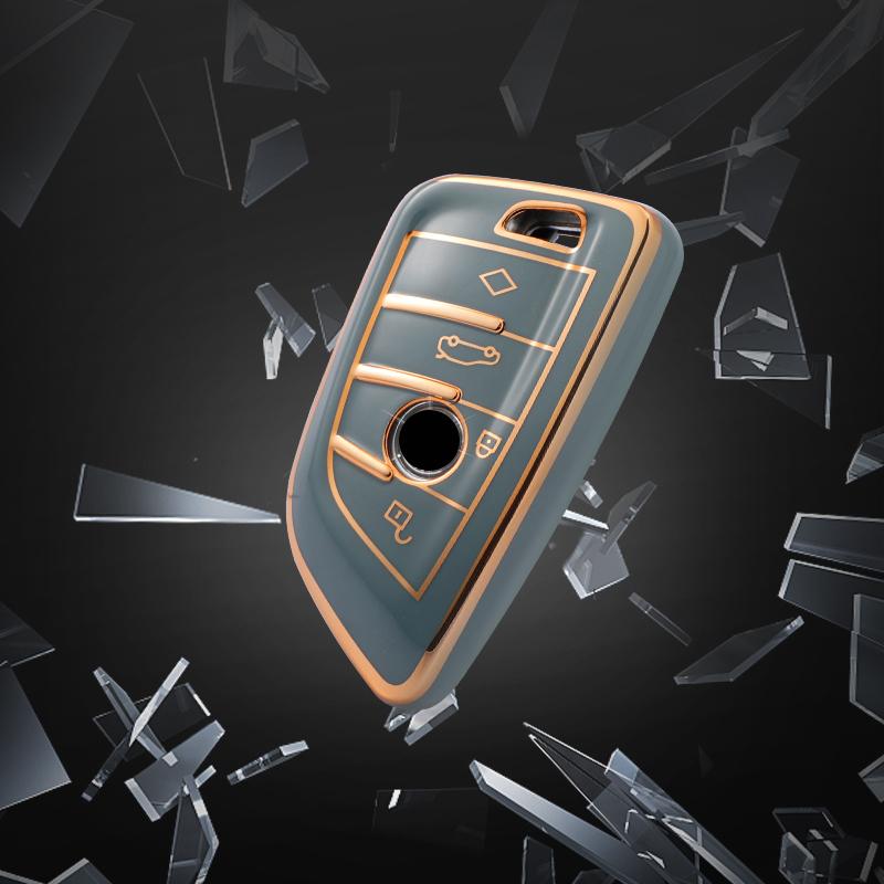 Чехол для ключей от автомобиля для BMW X1 X3 X5 X6 X7 1 3 5 6 7 серии G20 G30 G11 F15 F16 G01 G02 F48, чехол для дистанционного ключа, сумка-брелок