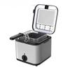 2.5L Large Capacity Smart Electric Deep Fryer Oil Fryer Mechanical Temperature Knob Fried Fryer With Stainless Steel Basket
