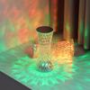 3/16 Color Crystal Diamond Led Table Lamp Colorful Atmosphere Light For Bedroom Living Room Dining
