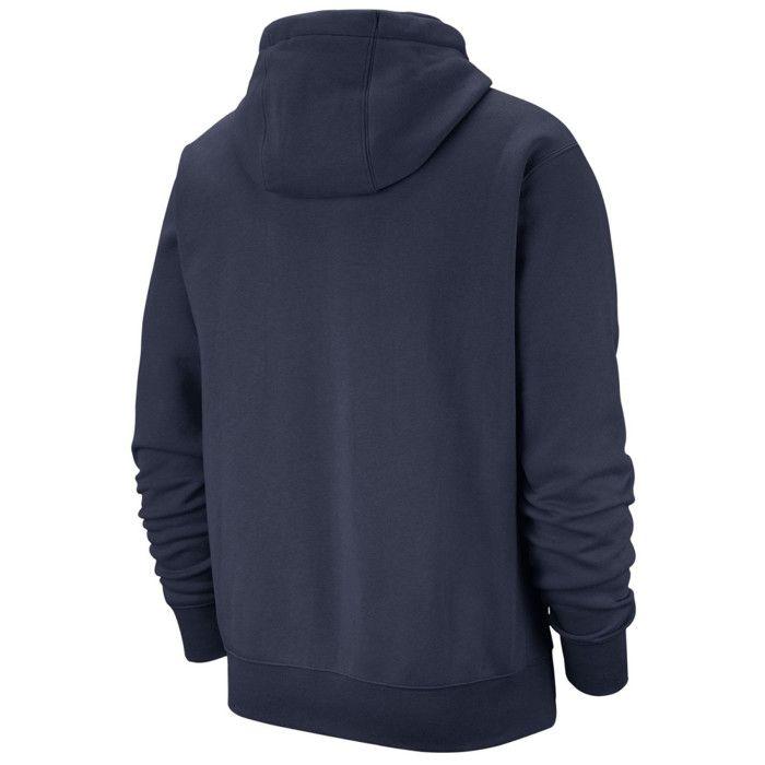 Zip-up Hoodie - Unspecified - Blue - Men's - Long Sleeves - Size XS To XXL