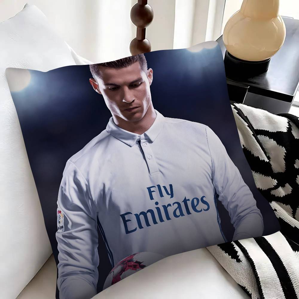 FFootball CR Наволочка Модная Квадратная Наволочка Спальня Диван Комната Ins CCristiano RRonaldo Декор Отдых