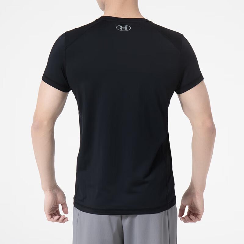 Under Armour Мужская летняя спортивная футболка с коротким рукавом