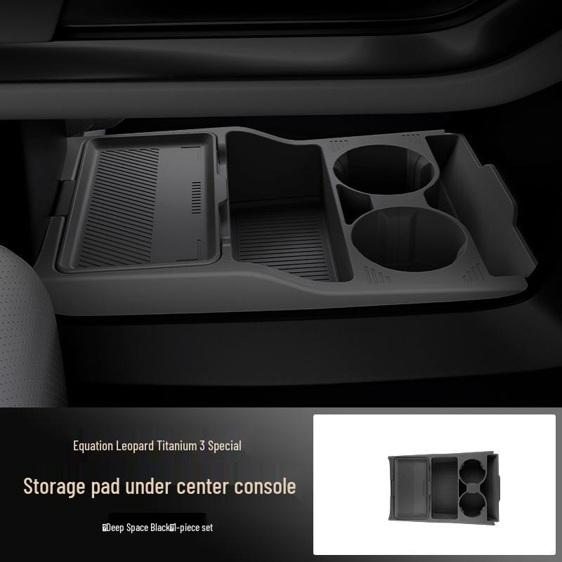 BYD Leopard Titanium 3 MAX Силиконовый ящик для хранения для консоли и очков