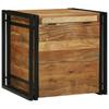 Storage Box with Lid 50 x 50 x 50 cm Solid Acacia Wood