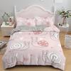 Cartoon Snail Duvet Cover King Queen Size Colorful Animals Bedding Set for Kids Teens Adults Wild Reptile Polyester Quilt Cover