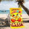 Customizable personalized beach towels Tweety themed designs.Suitable for the beach, yoga, sports;ideal as beach accessories